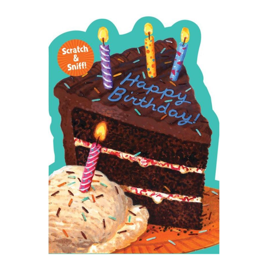 Chocolate Cake Card