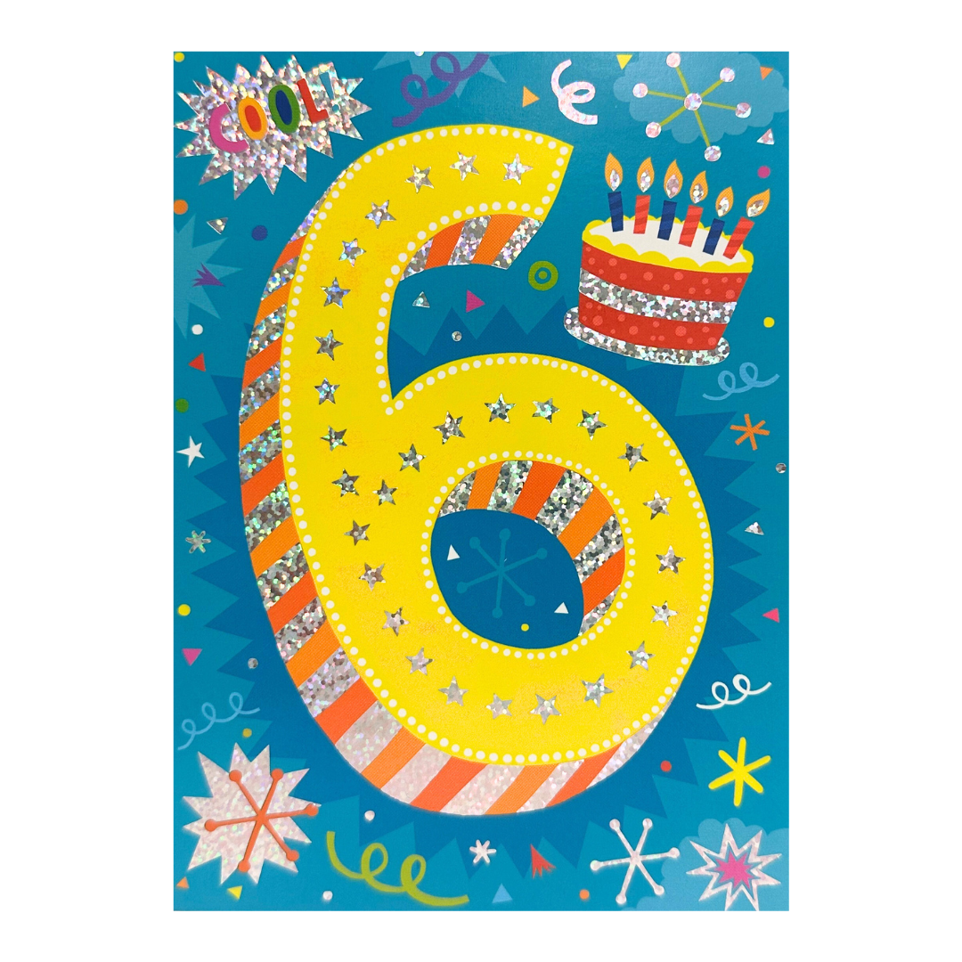 6 Year Old Card