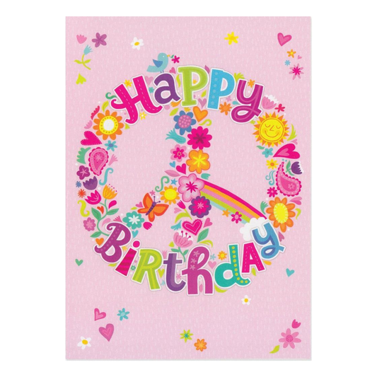 Birthday Peace Card
