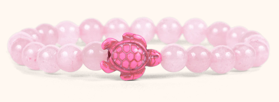 Pink Turtle Bracelet